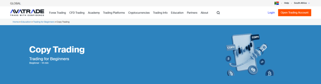 AvaTrade copy trading