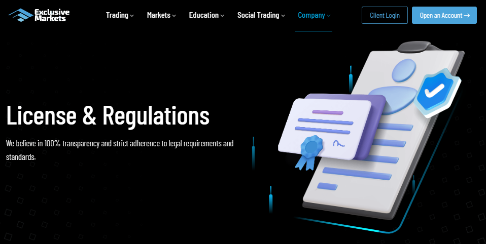 Exclusive Markets Safety and Security Exclusive Markets regulation and account security