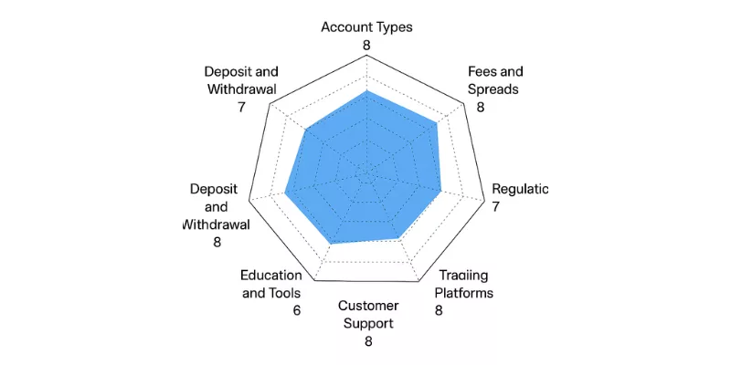 Exclusive Markets Spider Chart