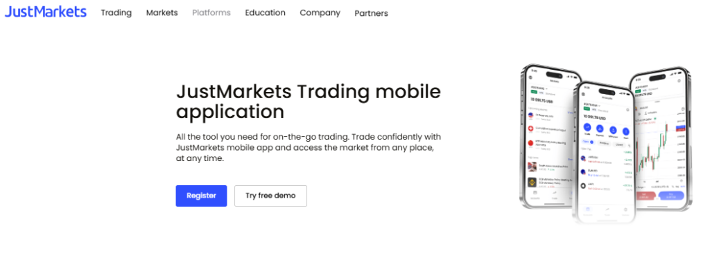 JustMarkets Trading