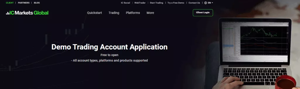 IC Markets Demo Account Features