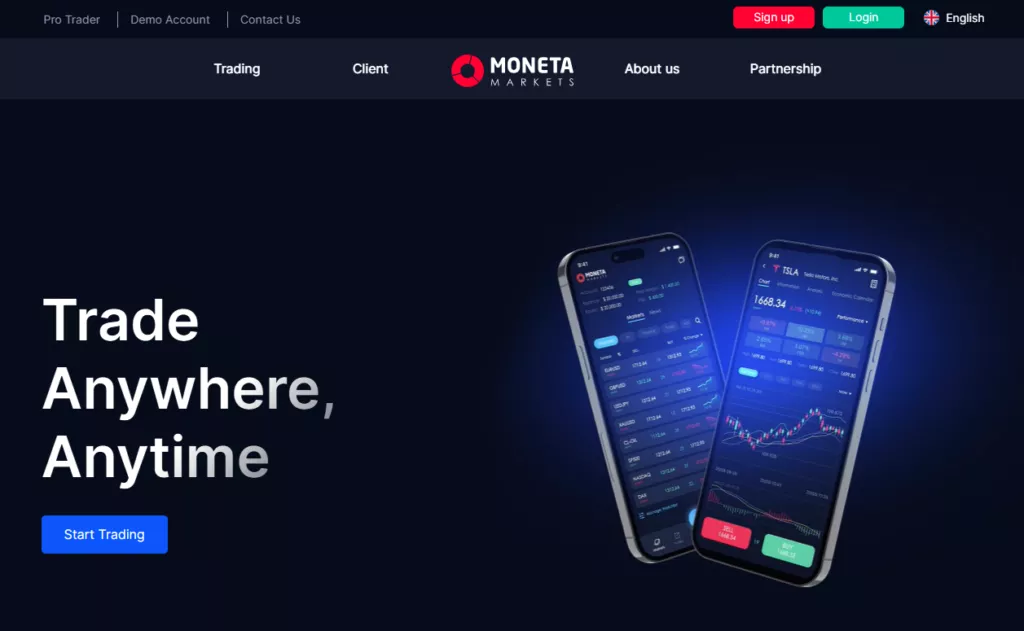 Moneta Markets Best Forex Brokers in Togo