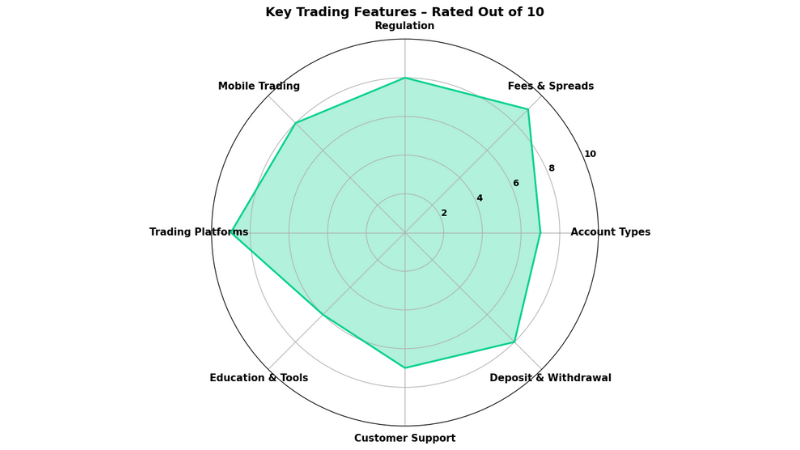 Eightcap Spider Chart