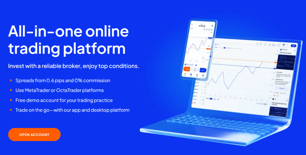 Octa Trading Platforms and Tools