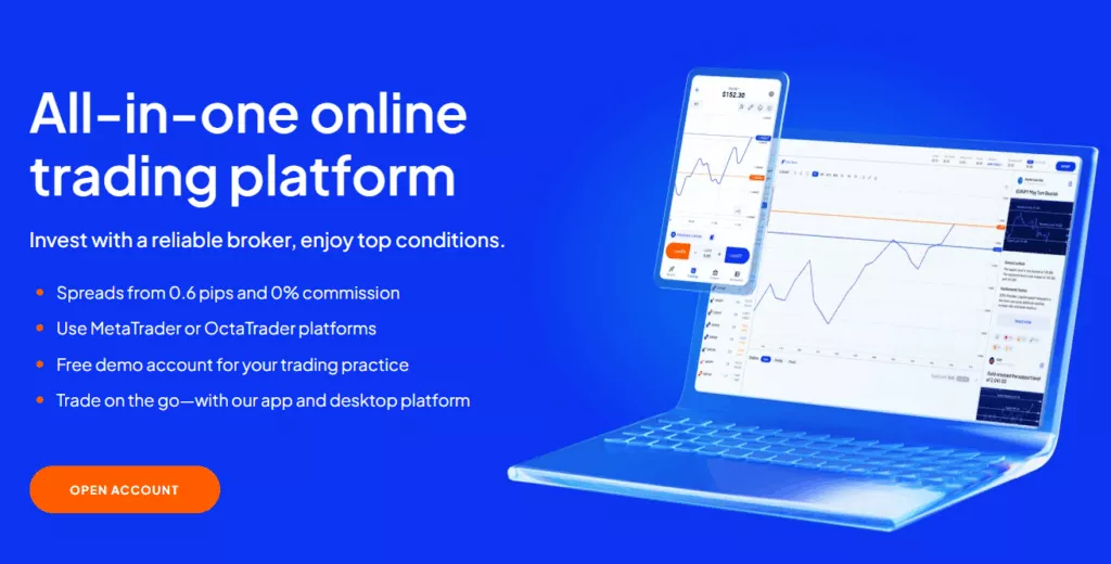 Octa Trading Platforms and Tools