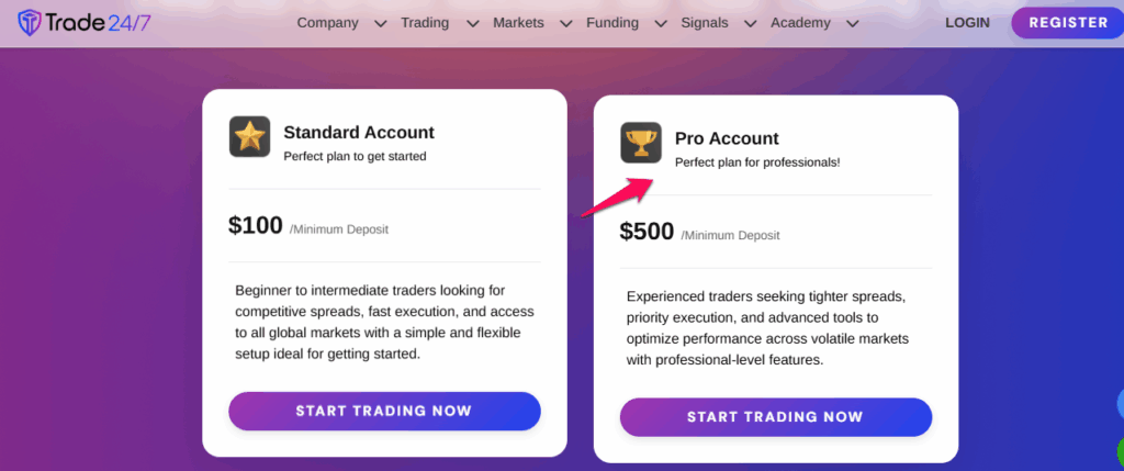 Pro Account