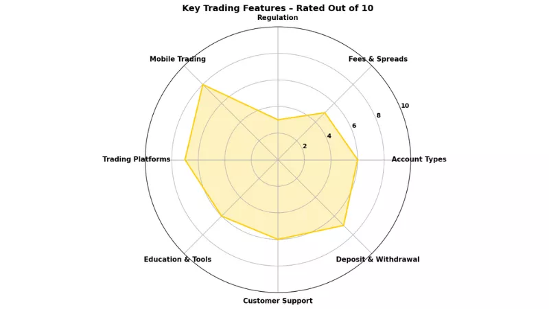 Binomo Spider Chart