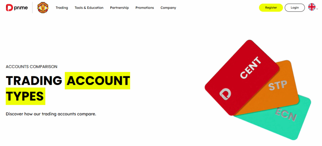 Doo Prime Account Types and Features