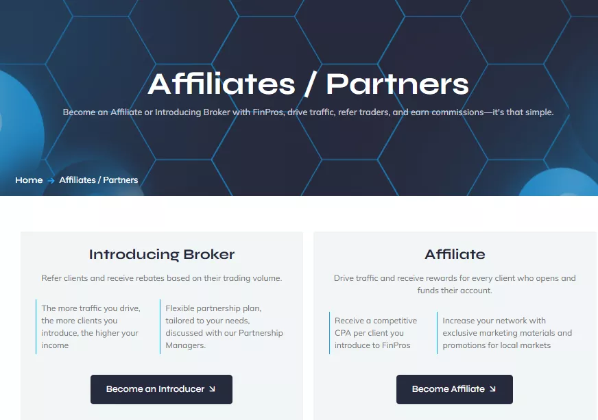 FinPros Affiliate Program FinPros Affiliate Program