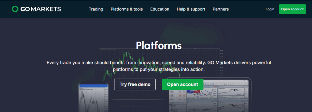 Go Markets Trading Platforms