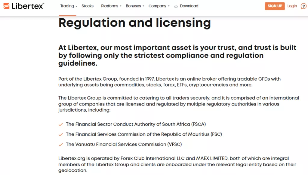 Libertex Safety and Security