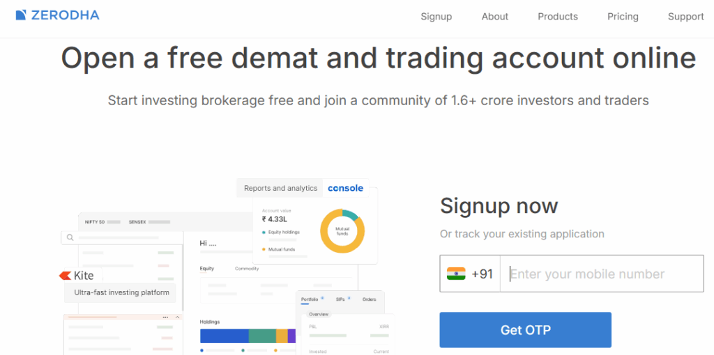 ZERODHA account