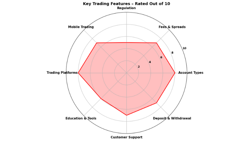 AAFX Trading Spider Chart