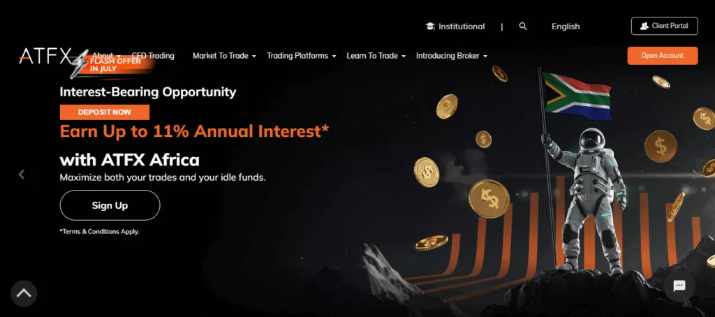 ATFX Main Page