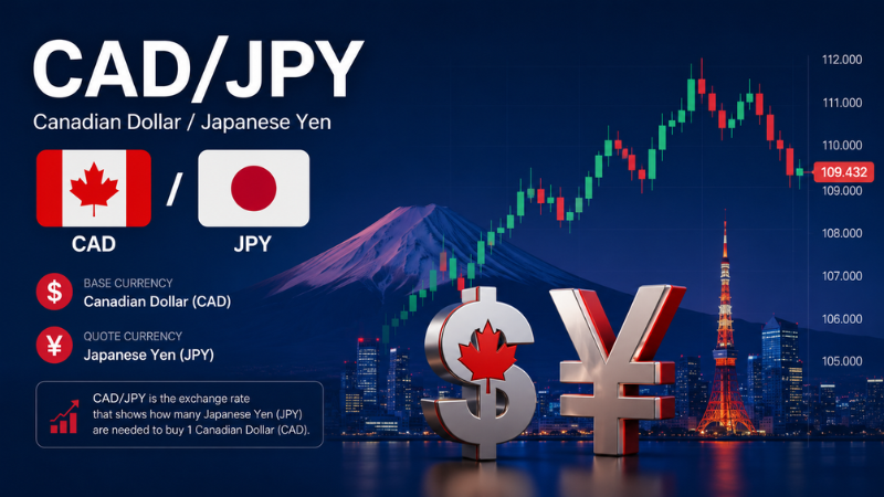 CADJPY &ndash; Canadian Dollar Japanese Yen