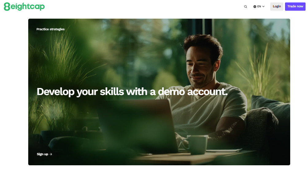 EightCap Demo Account