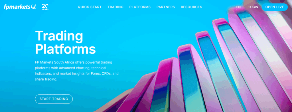 FP Markets Trading Platforms