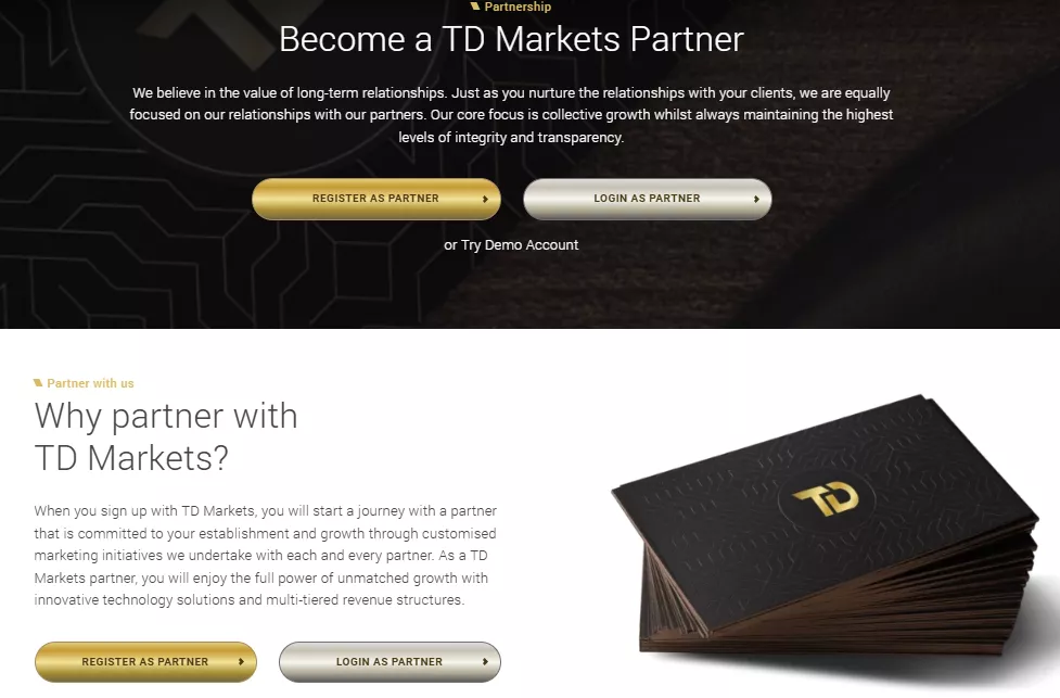 How the TD Markets Affiliate Program Works