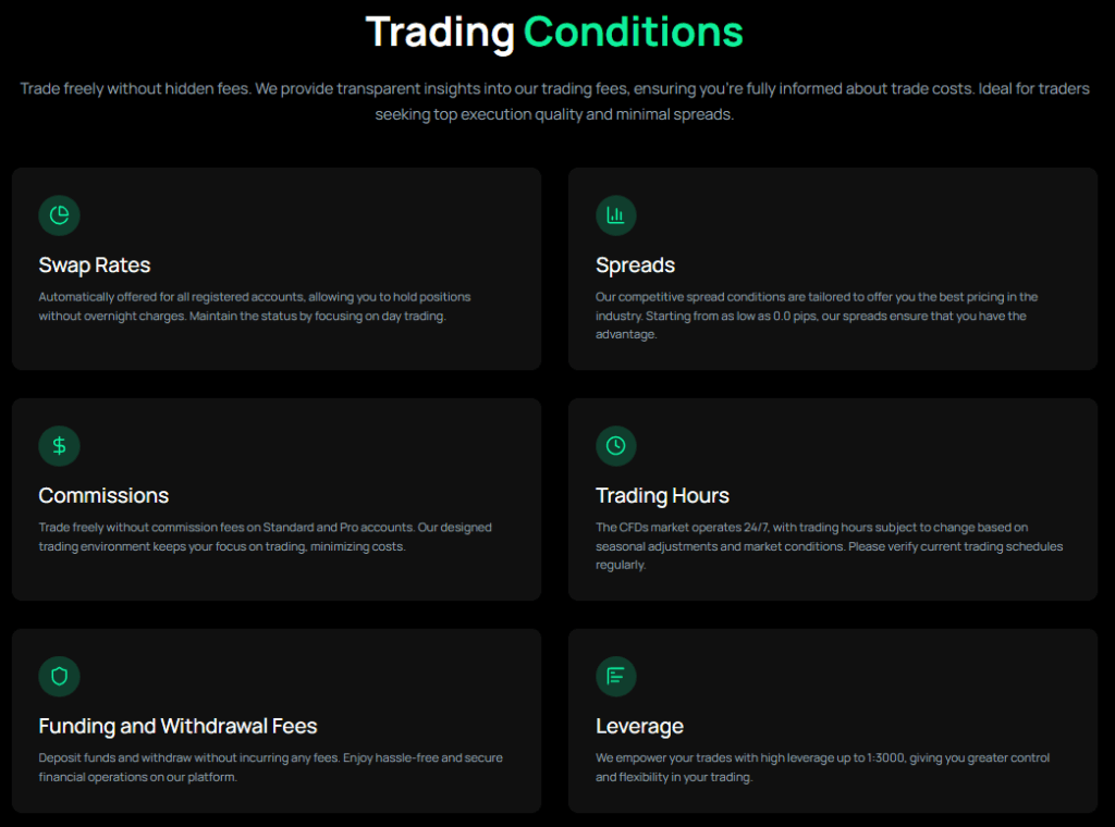 IUX Fees, Spreads, and Commissions