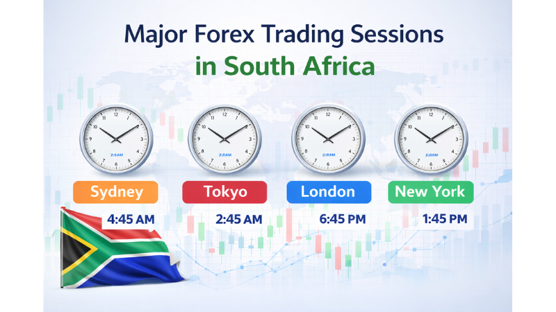 Major Forex Trading Sessions in South Africa