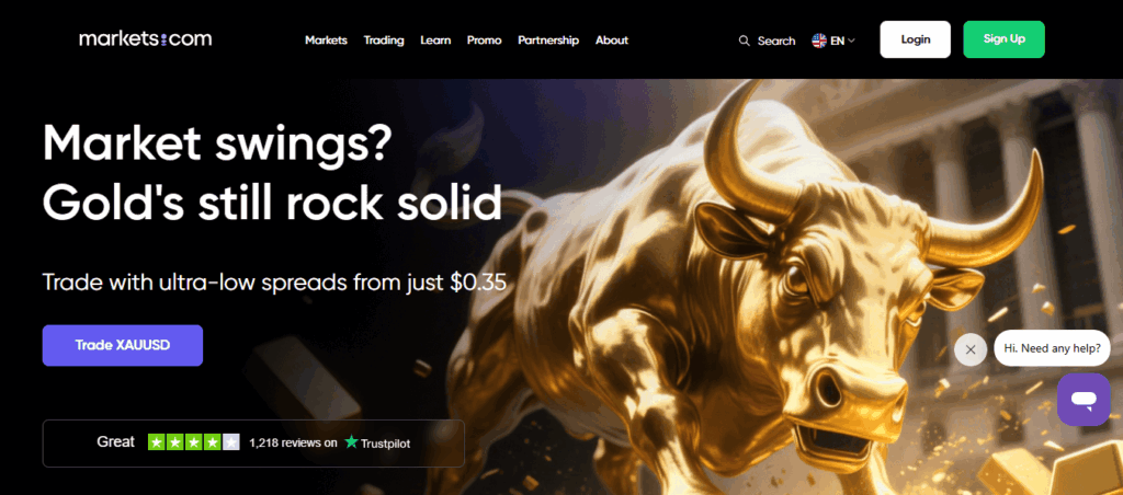 Markets.com Main
