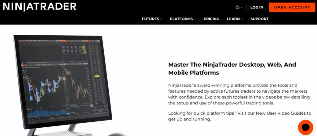 NinjaTrader Trading platforms