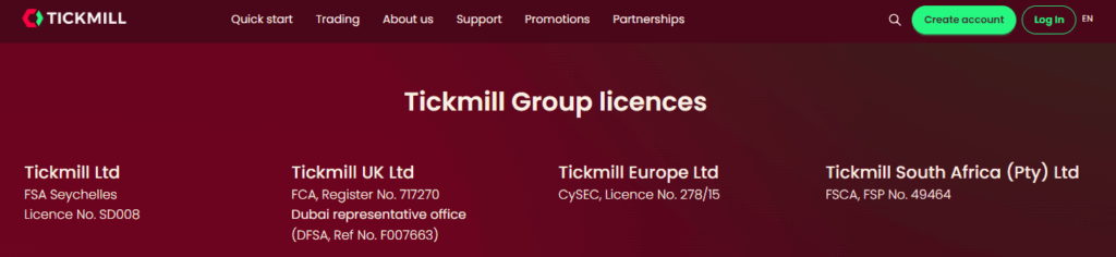 Tickmill Safety and Security