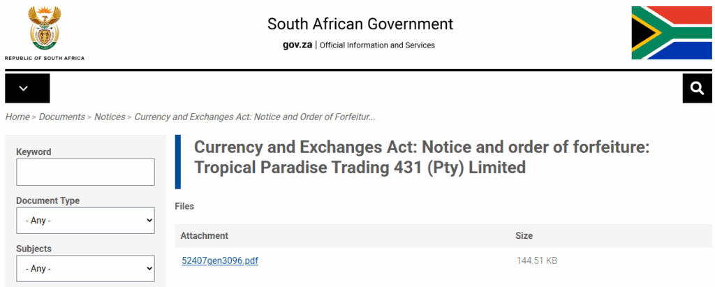 Tropical Trade