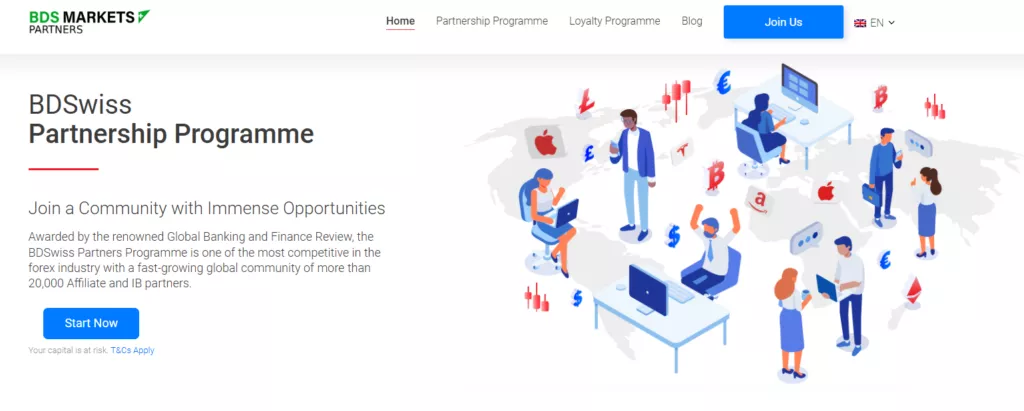 BDSwiss Affiliate Program