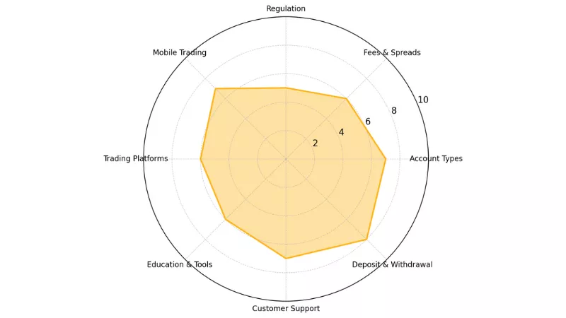 Baxter FX Spider Chart Baxter FX Spider Chart