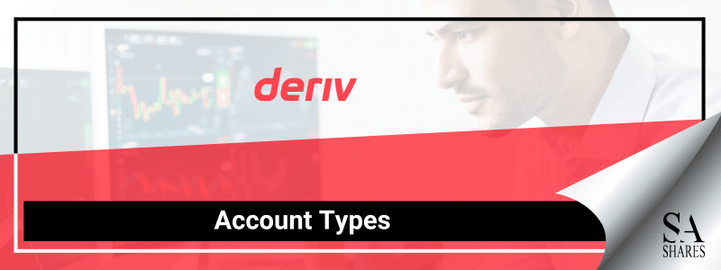 Deriv account types - Main Banner