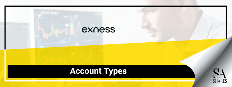 Exness Account Types - Main Banner