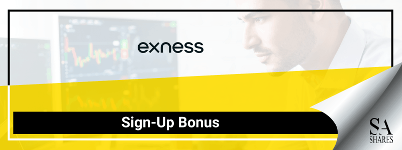 Exness Sign Up Bonus - Main Banner