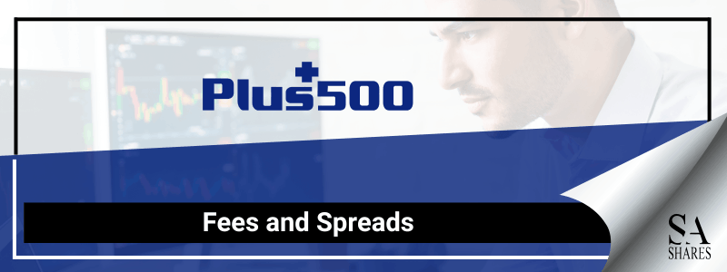 Plus500 - Main Banner Fees and Spreads