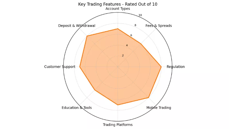 ZuluTrade Spider Chart