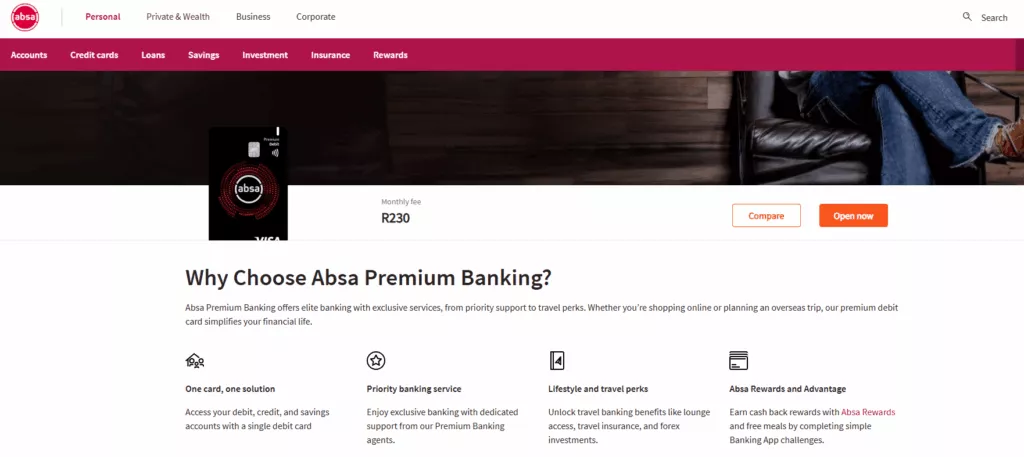 Absa (Premium Debit Cards)
