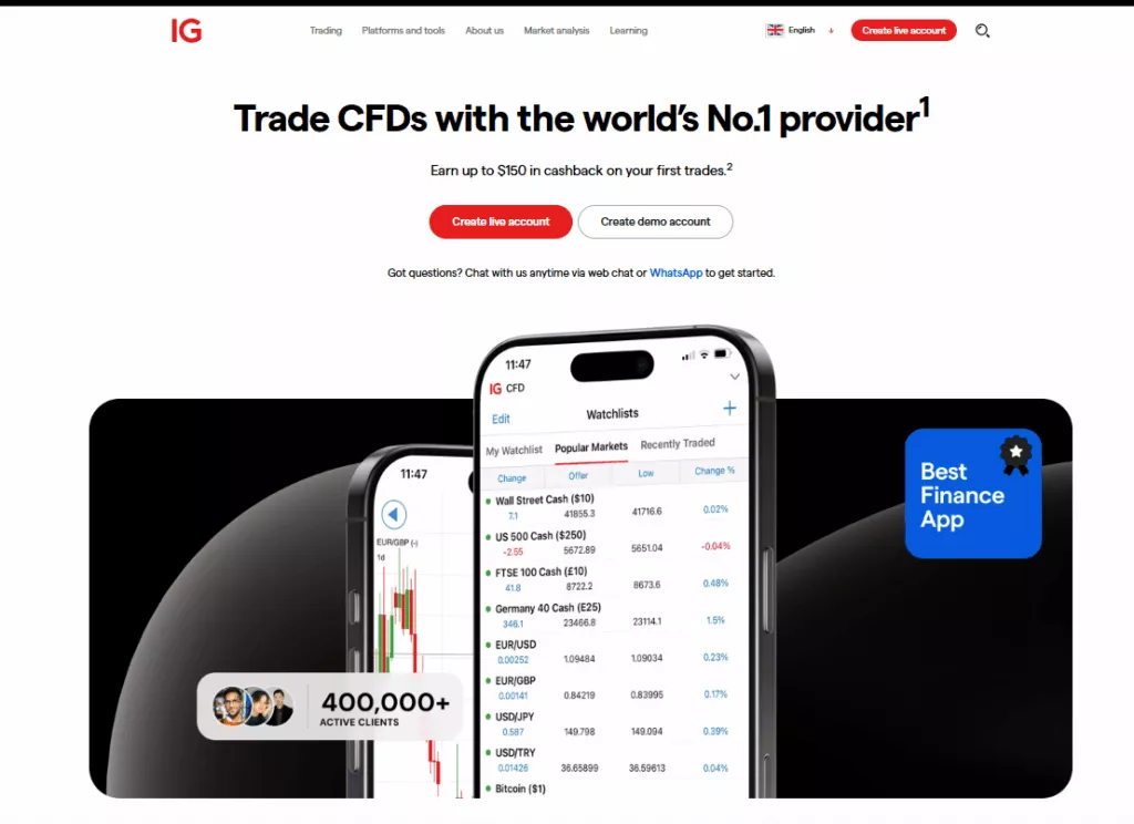 How to Open an IG Demo Trading Account - A Step 1