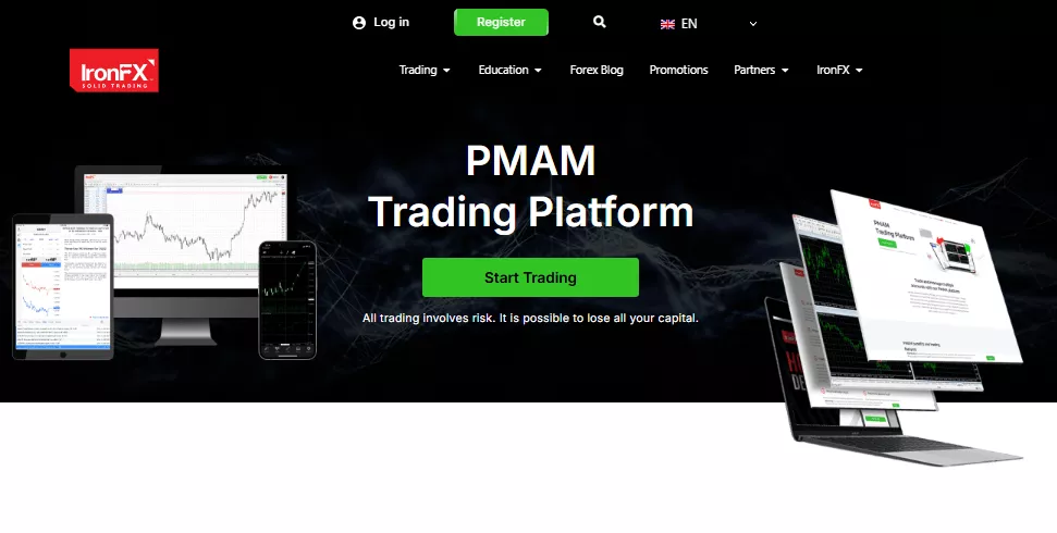 IronFX Personal Multi Account Manager (PMAM)