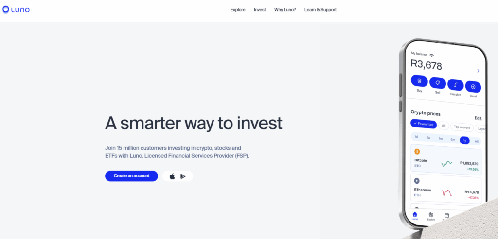 Luno CEX Crypto Exchanges
