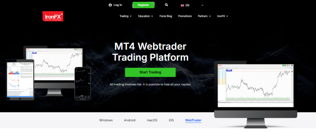 MetaTrader 4 WebTrader