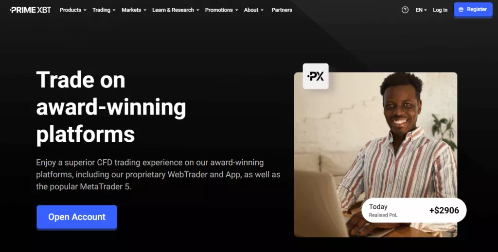 PrimeXBT Trading platforms PrimeXBT Trading platforms