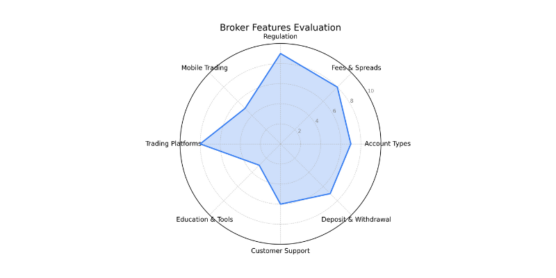 Scandinavian Capital Markets Spider Chart