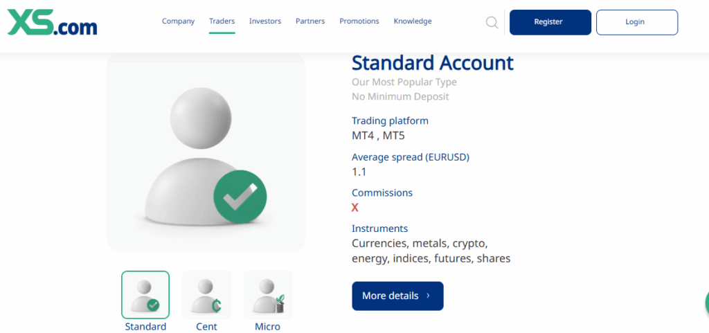 Standard Account