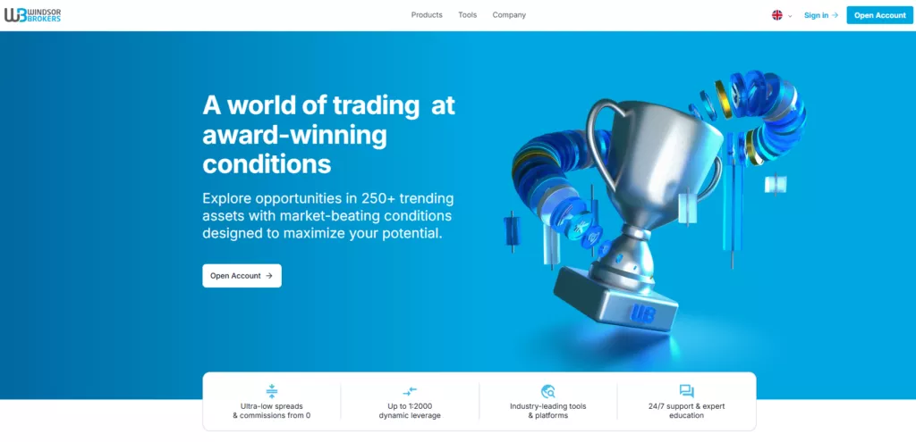 WINDSORBROKERS Fees and Spreads