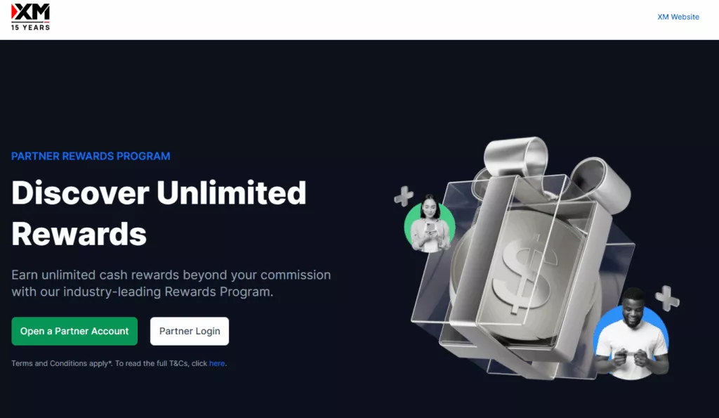 XM&rsquo;s affiliate program