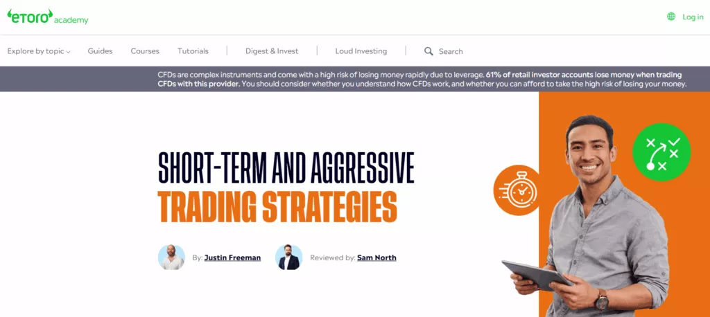 eToro Swing Trading