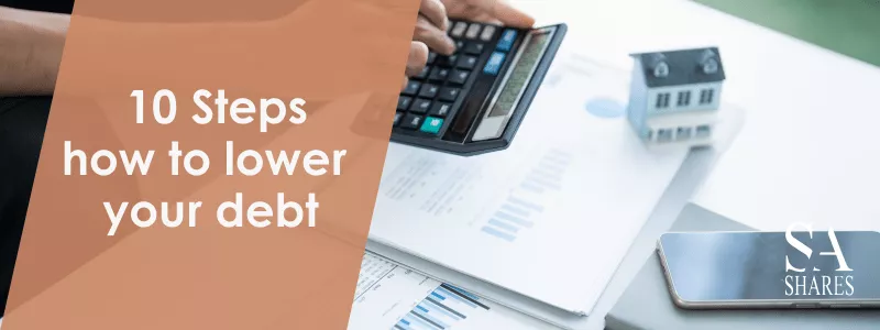 _10 Steps how to lower your debt- Main Banner -min