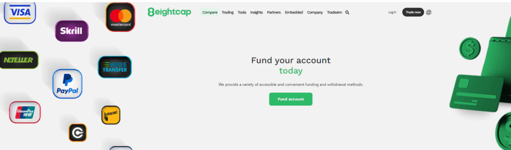 Eightcap BPay