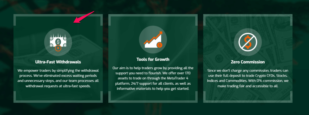 CedarFX Deposit and Withdrawal