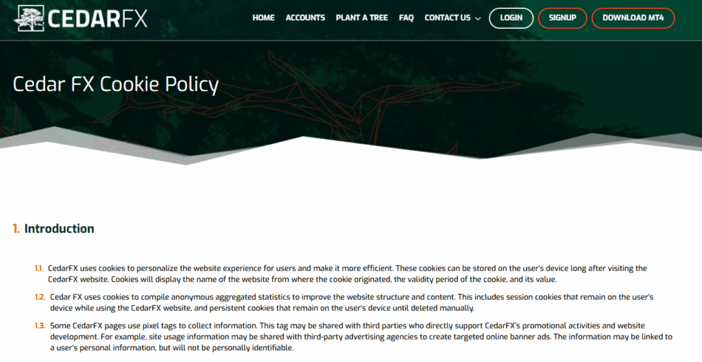 CedarFX Safety and Security